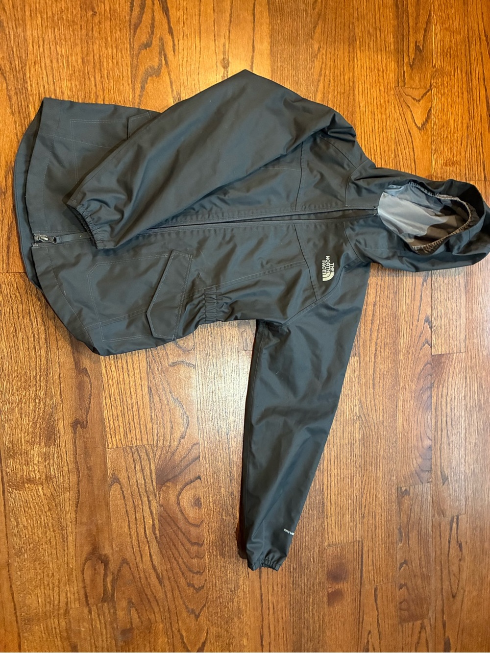 The North Face Black Hooded Utility Jacket